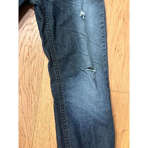 Flypaper Jeans Women's Size 30×32 Straight Leg Distressed Denim Blue - Picture 6 of 13